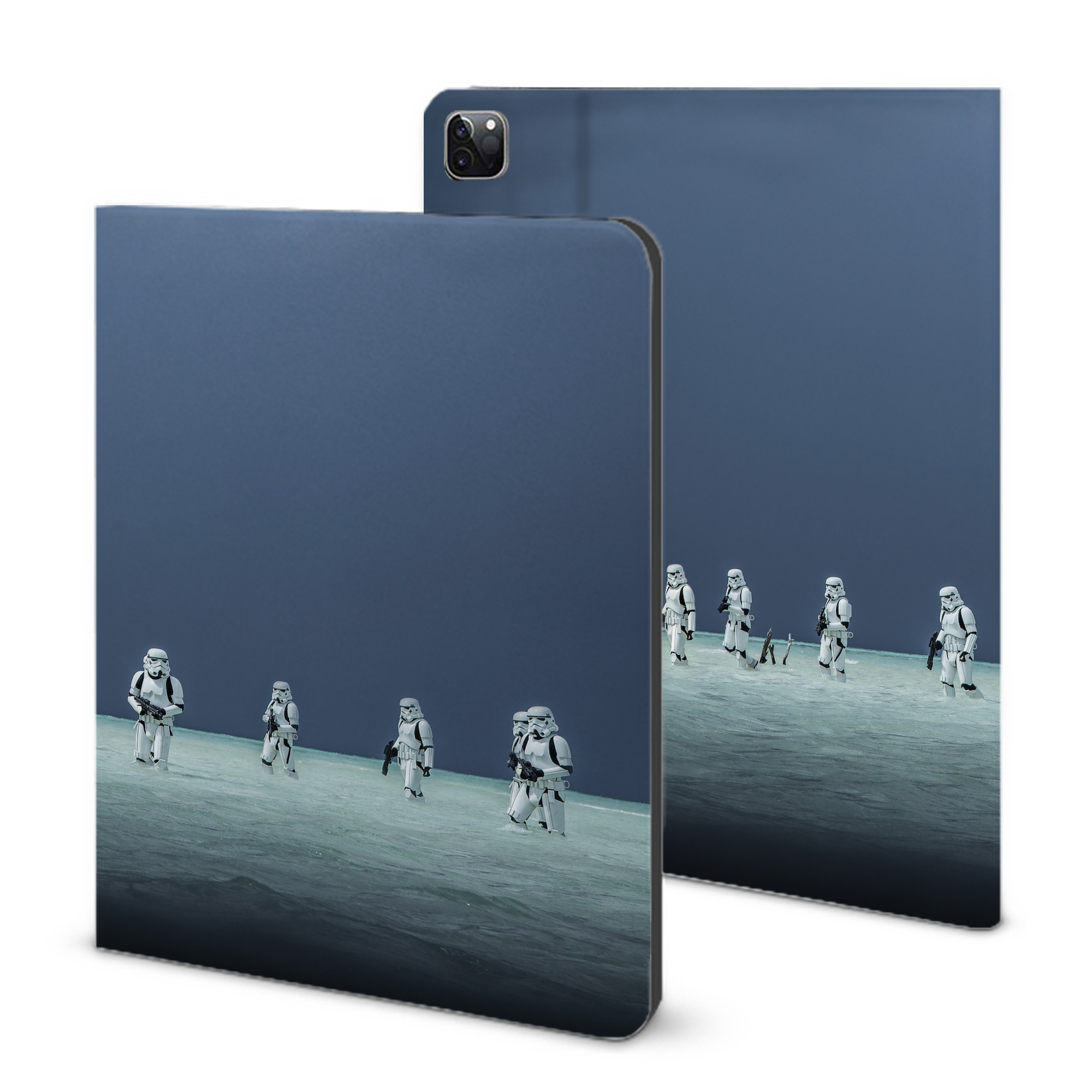 （画像用） スター・ウォーズ Star Wars IPad ケース ブック型 PUレザー TPU 耐衝撃 軽量 薄型 ペン収納なし 全面保護 IPad 各モデル対応